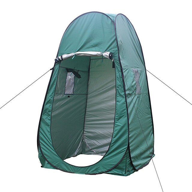  1 person Telt camping Tent Vanntett-Camping Strand Utendørs-Blå militærgrønn