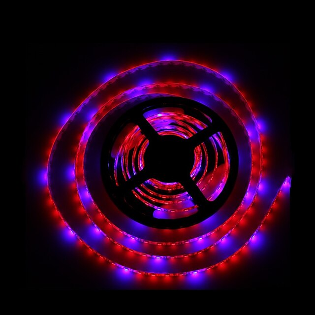  5m SmD5050 4Red1Blue 300LED IP65 Hydroponic Systems Led Plant Grow Light Waterproof Led Grow Strip Light(DC12V)