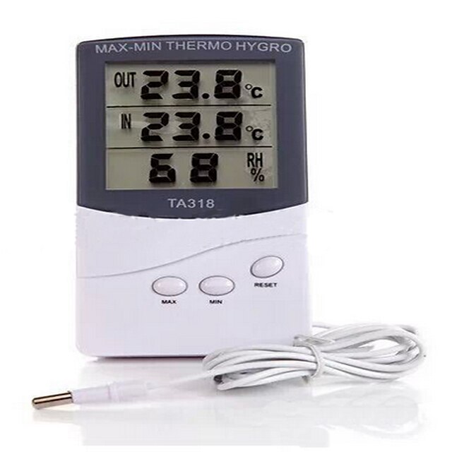  ta318 groot scherm elektronische hygrometer temperatuur en vochtigheid tafel digitale thermometer direct