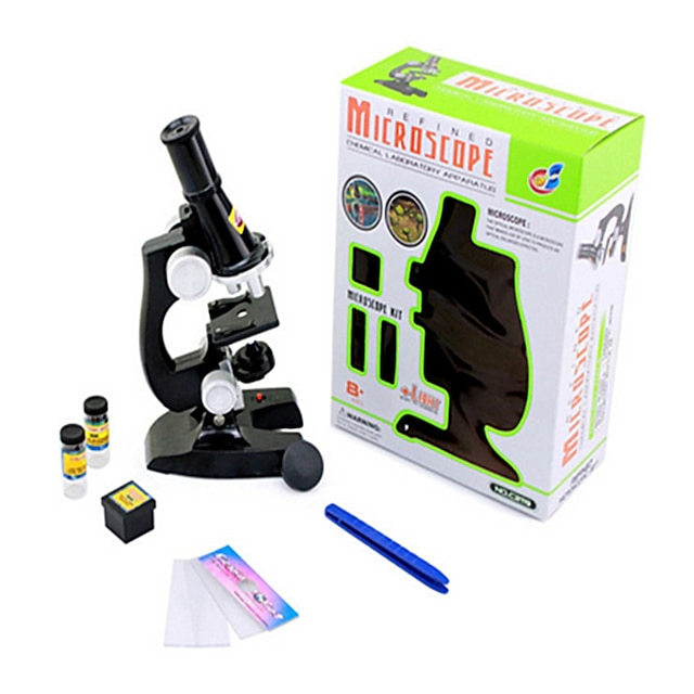  מיקרוסקופים צעצוע חינוכי כיף קלסי צעצועים מתנות