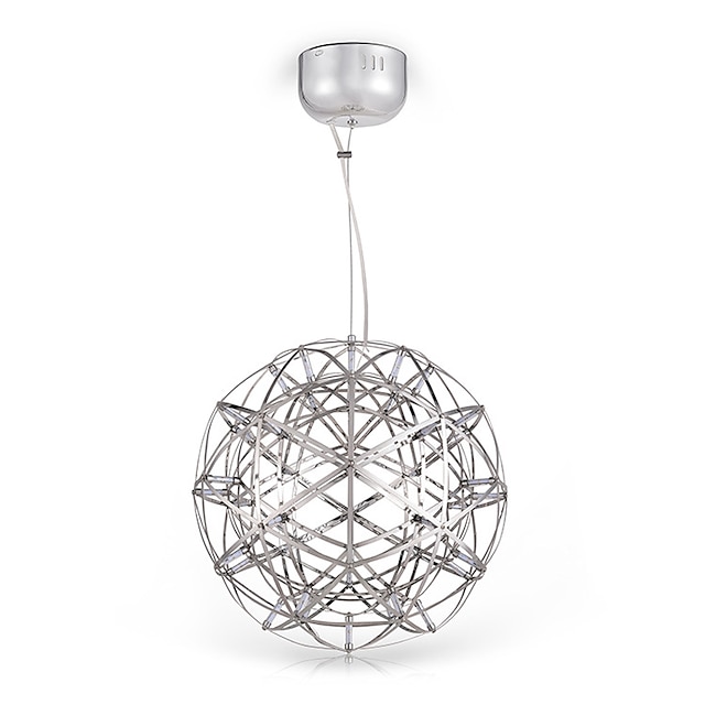 Lights & Lighting Pendant Lights | 30 cm Pendant Light Metal Globe Painted Finishes 110-120V 220-240V - DE82803