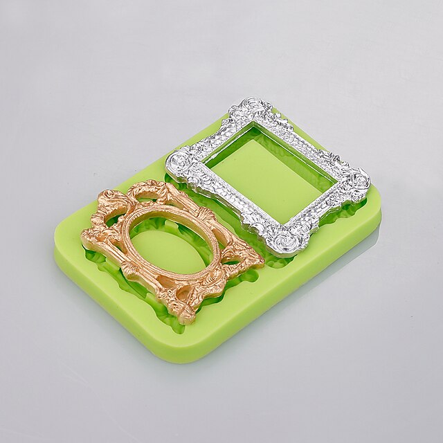  Silikon Umweltfreundlich nicht-haftend Henkel Kuchen Plätzchen Cupcake Gebäck-Werkzeug Backwerkzeuge