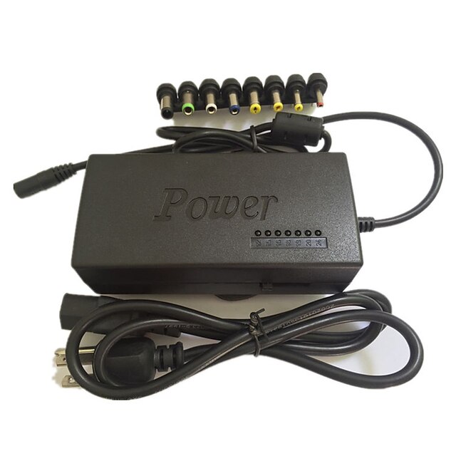  110-220v AC To DC 12V/15V/16V/18V/19V/20V/24V Laptop Charger Adapter 96W Universal Laptop Power Supply Charger