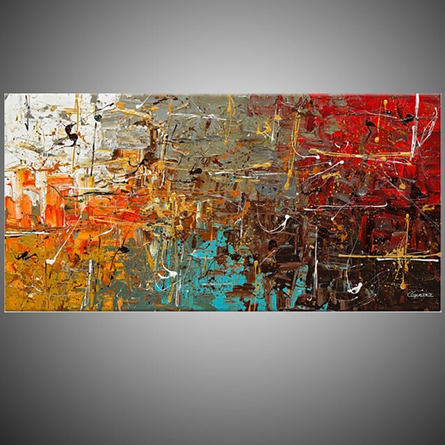  Oil Painting Hand Painted - Abstract European Style Canvas