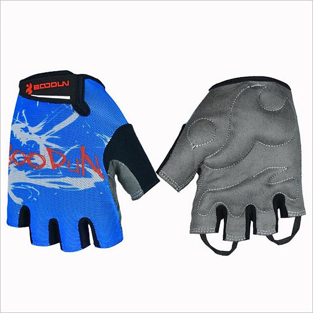  Γάντια ποδηλασίας Αναπνέει Γρήγορο Στέγνωμα Διαπερατότητα Υγρασίας Ανθεκτικό στη φθορά Χωρίς Δάχτυλα Γάντια για Δραστηριότητες/ Αθλήματα Λύκρα Mesh Πράσινο / Μαύρο Μπλε Μαύρο / Μπλε για