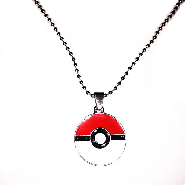  Jewelry Inspired by Pocket Little Monster Ash Ketchum Anime Cosplay Accessories Necklace Alloy Men's / Women's Halloween Costumes