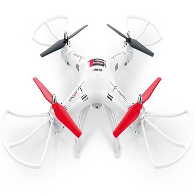  RC Drone LH-X6W 4CH 6 Eixos 2.4G Quadcópero com CR Acesso à Gravação em Tempo Real Quadcóptero RC / Controle Remoto / 1 Bateria Por Drone