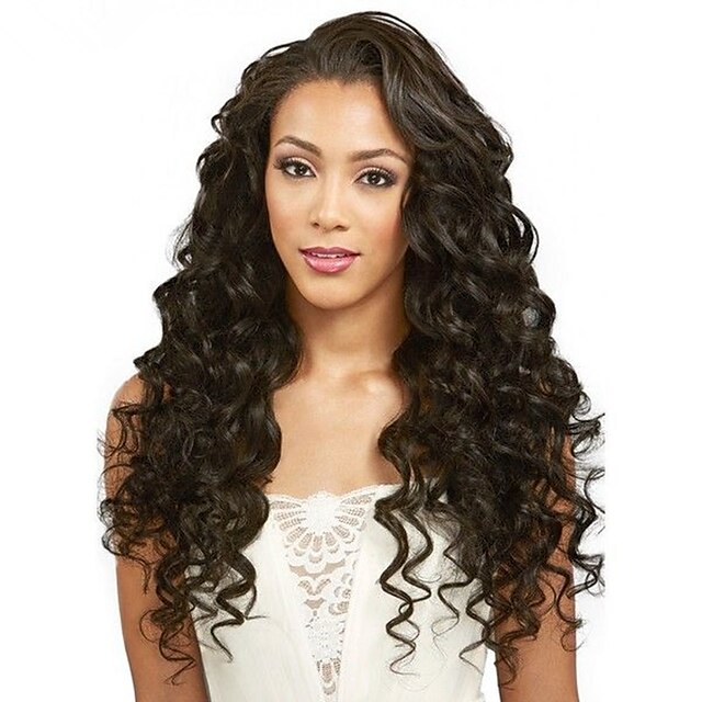  Human Hair Glueless Lace Front Lace Front Wig style Wavy Wig 130% 150% Density Natural Hairline African American Wig 100% Hand Tied Women's Short Medium Length Long Human Hair Lace Wig Premierwigs