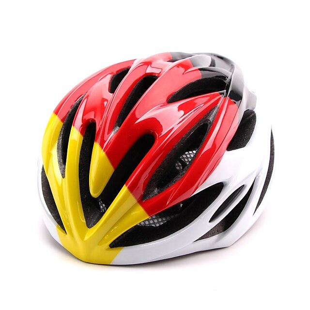  CAIRBULL Adulte 25 Aération CE EN 1077 EPS PC Des sports Vélo tout terrain / VTT Cyclisme sur Route Randonnée - Rouge / Blanc Rouge / jaune. Blanc + rouge. Homme Femme Unisexe