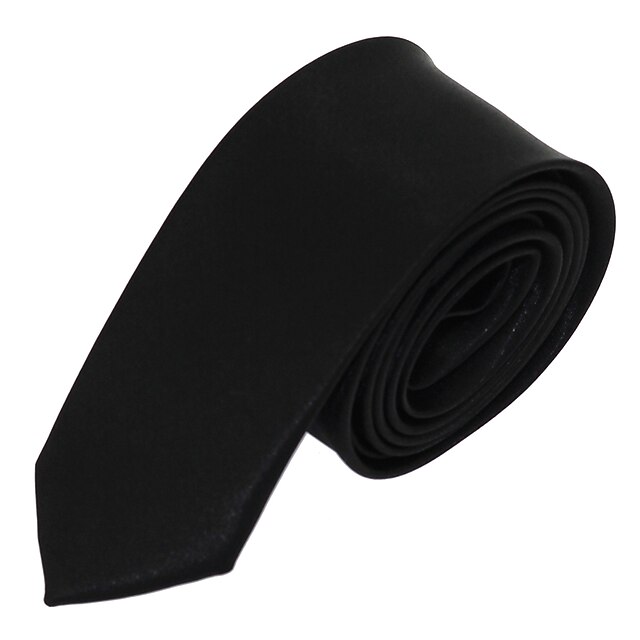 Men's Neckties Basic Party Work Solid Colored Formal Business4