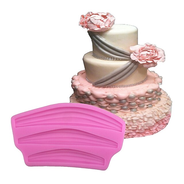  Silikon Umweltfreundlich nicht-haftend Backen-Werkzeug Brot Kuchen Plätzchen Kuchenformen Backwerkzeuge