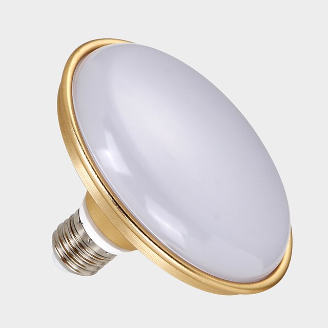  24w e27 smd5730 led lyspære saucer globe light lampe (ac220-240v)