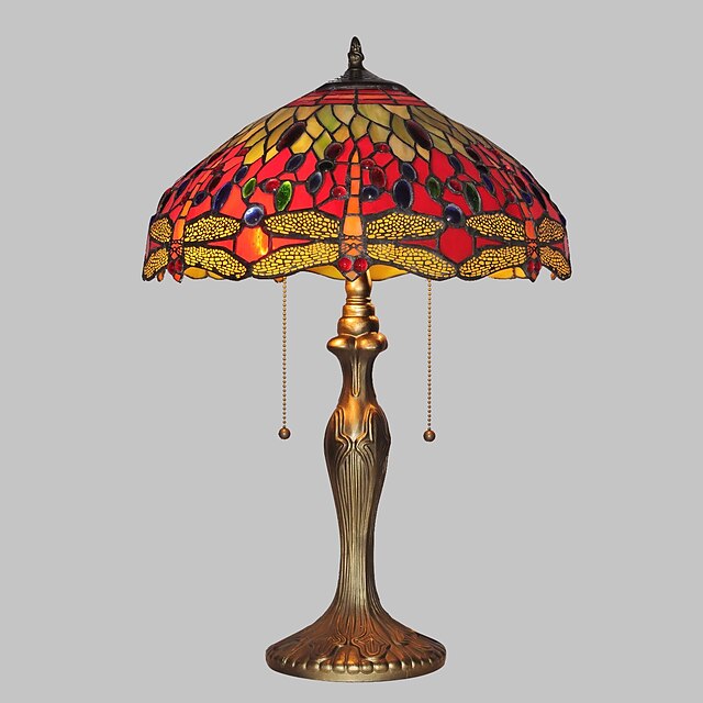  design Tiffany Stolní lampa Kov nástěnné svítidlo 110-120V / 220-240V