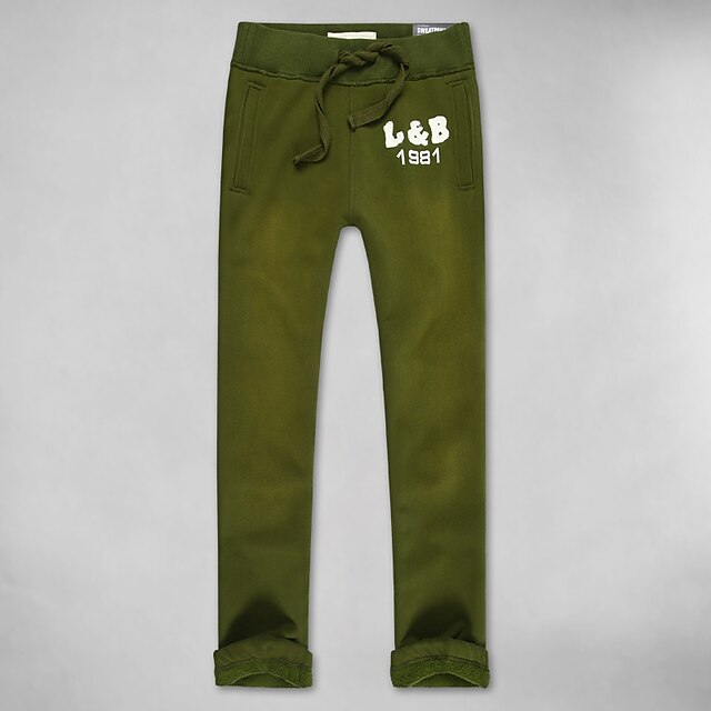  LOVEBANANA Men's Active Pants Green-38006