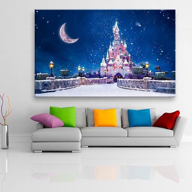  Holiday Canvas Tulosta One Panel Valmis Hang , Pysty
