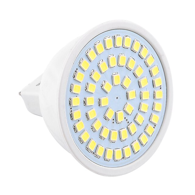  YWXLIGHT® LED-spotpærer 400-500 lm GU5.3(MR16) MR16 54 LED perler SMD 2835 Dekorativ Varm hvit Kjølig hvit 9-30 V / 1 stk. / RoHs