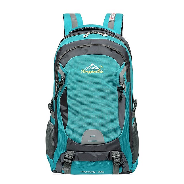  Mochila de senderismo 25 L - Multifuncional Impermeable Listo para vestir Al aire libre Camping y senderismo Caza Escalada Nailon Azul Piscina