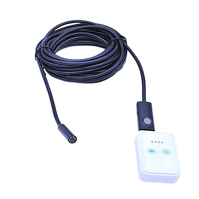  wifi 2.0mp 10m 10mm usb endoskop linse 6led ip67 vanntett inspeksjon kamera borescope