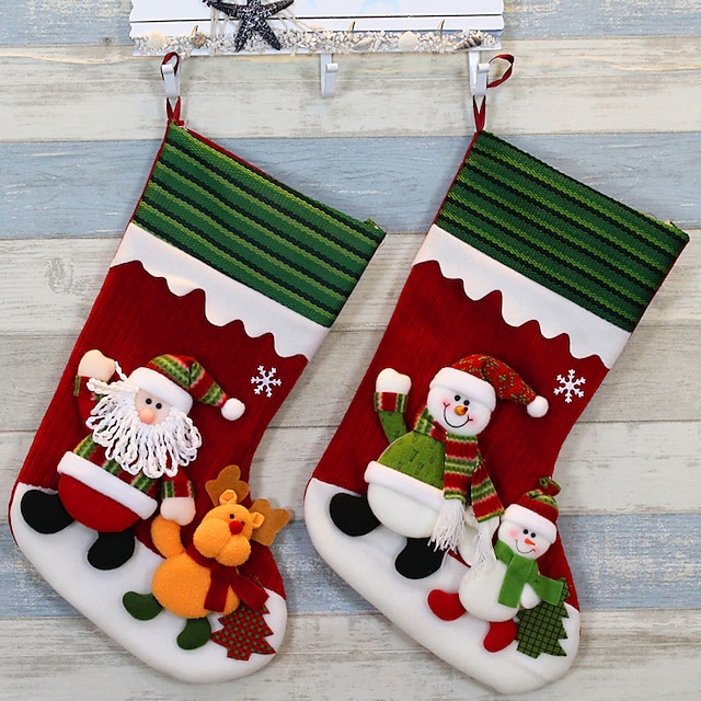  Weihnachten Socken liefert Weihnachtsstrümpfe am Weihnachtstag Weihnachten Socken Ornamente Sankt-Socken