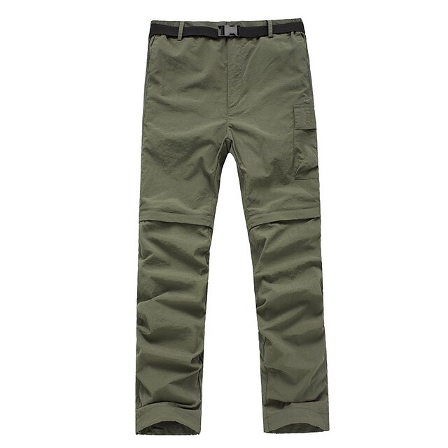  Men's Outdoor Waterproof Thermal / Warm Sunscreen Wearable Spring Fall Winter Bottoms Camping / Hiking Cross-Country Army Green Grey Khaki M XL XXL