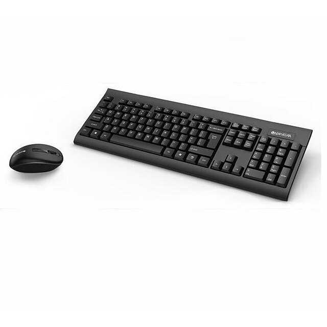  Sem Fio Combinação de teclado de mouse Bateria AAA teclado escritório Mouse de Escritório 3 pcs