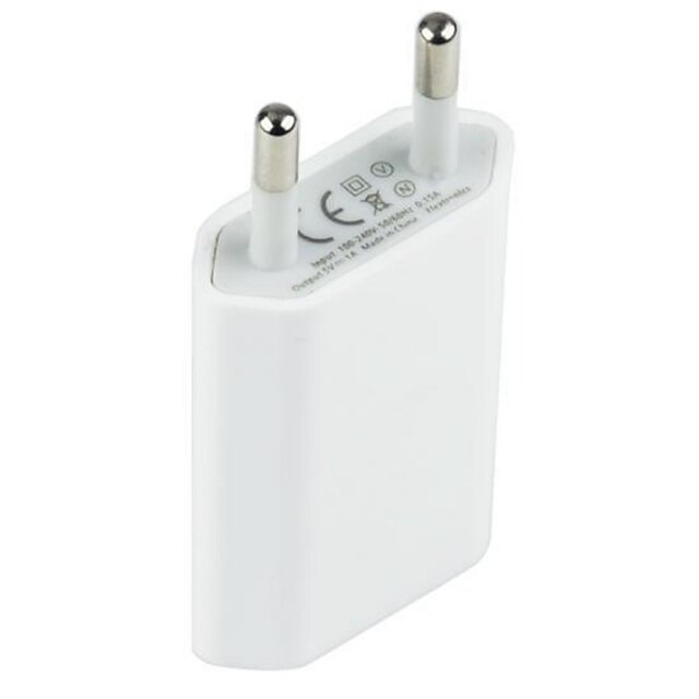  Adapterek / Töltő otthoni használatra / Hordozható töltő USB töltő EU konnektor Töltő szett 1 USB port 1 A mert