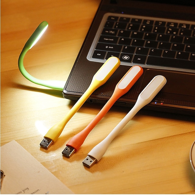  Luz de Leitura LED Simples Carregamento USB Para Quarto / Interior