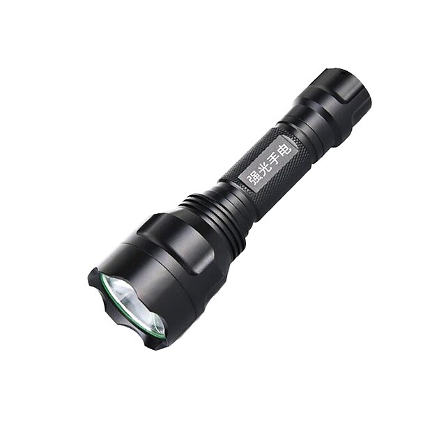  LED Flashlights / Torch LED 250 lm 3 Mode Cree XP-E R2 Mini Rechargeable Compact Size for Camping/Hiking/Caving Everyday Use