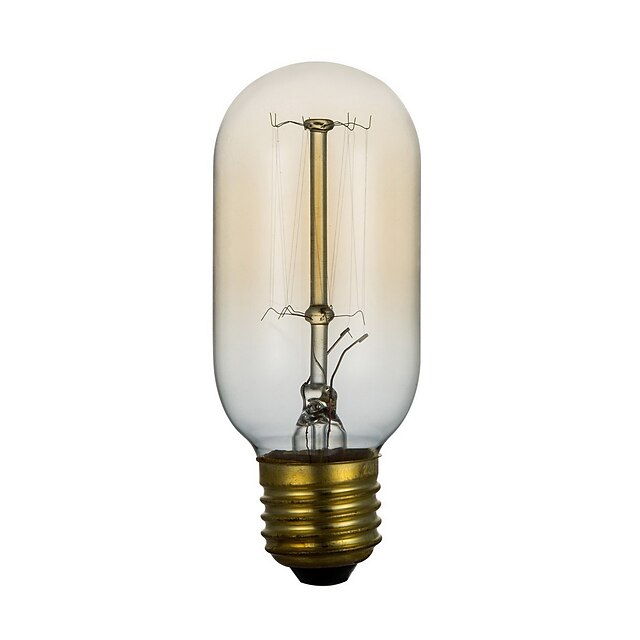  BriLight 1pc 40 W E26 / E27 / E27 T45 Varm hvid 2300 k Glødende Vintage Edison lyspære 220 V / 220-240 V
