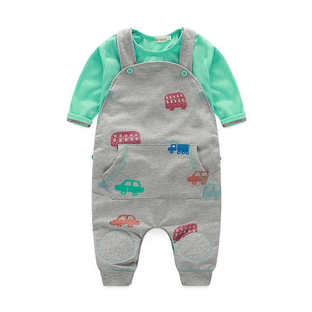 

Boys' Print Long Sleeve Clothing Set