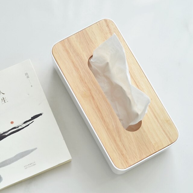 1PC Automobile Office Bedroom Drawing Room Restaurant Slap-Up  European  Face Towel Paper Carton