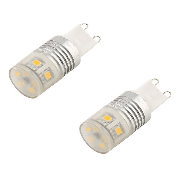  YouOKLight 2pcs Luminárias de LED  Duplo-Pin 6000 lm G9 T 11 Contas LED SMD 2835 Decorativa Branco Frio 100-240 V 220-240 V 110-130 V / 2 pçs