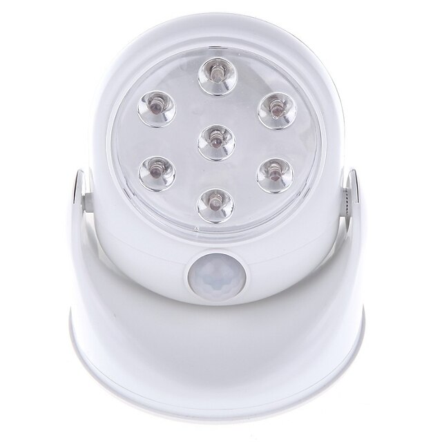  1pç 400 lm Lâmpadas de Foco de LED 7 Contas LED LED Integrado Sensor Branco Frio