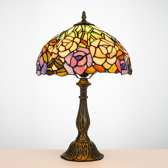  Tiffany / Traditionell-Klassisch Bogen Schreibtischlampe Für Harz 110-120V / 220-240V