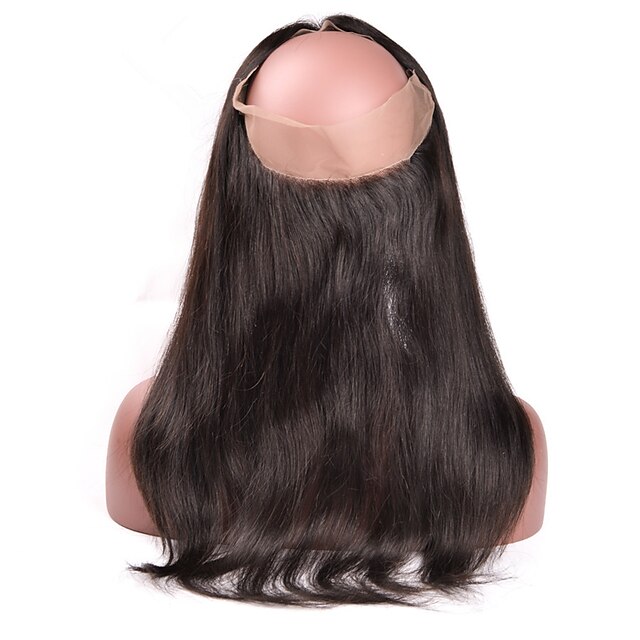  360 Frontal 360 Frontal / Body Wave Free Part Swiss Lace Human Hair