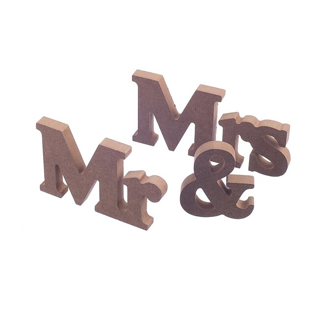  Material / Wood Table Center Pieces - Non-personalized Placecard Holders / Others / Tables 3 pcs Spring / Summer / Fall
