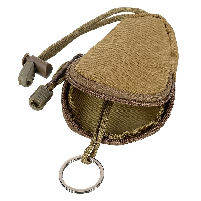  Lomme Multifunktionel Holdbar Oxford Stof Vandring Camping Udendørs Indendørs Rejse FURA Sort Kakifarvet 1 pcs