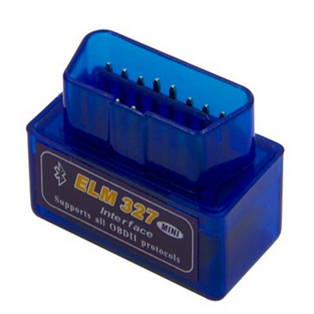  ELM327 bluetooth OBD mini 1,5 hardware-versie blauwe elm327 lager energieverbruik