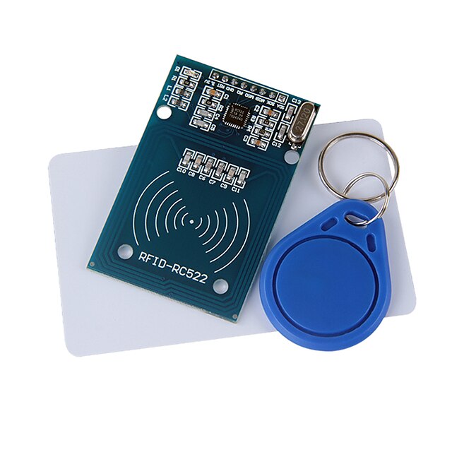  módulo RFID rc522 + IC Card + S50 cartões Fudan chaveiro para (para arduino) fornecem código de desenvolvimento
