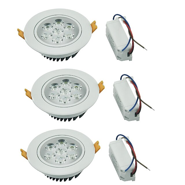  YouOKLight 600 lm LED gyöngyök Dekoratív LED mélysugárzók Meleg fehér Hideg fehér 100-240 V Otthon / iroda Gyerekszoba Konyha Modern Kortárs / 3 db.