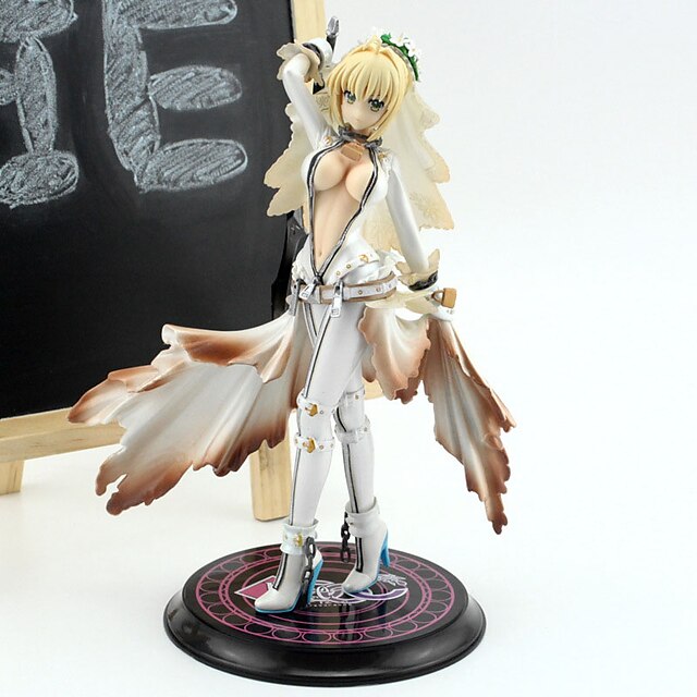  נתוני פעילות אנימה קיבל השראה מ Fate / stay night קוספליי PVC 22 cm CM צעצועי דגם בובת צעצוע / דְמוּת / דְמוּת