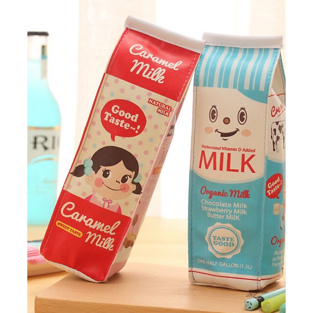  Milk Carton Design Textile Pen Bag