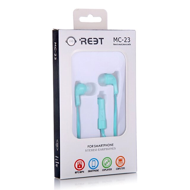 Lovely cute MC-23 High Quality Fashion Design Earphone with Mic Remote for all mobile phone For xiaomi mp4 mp3