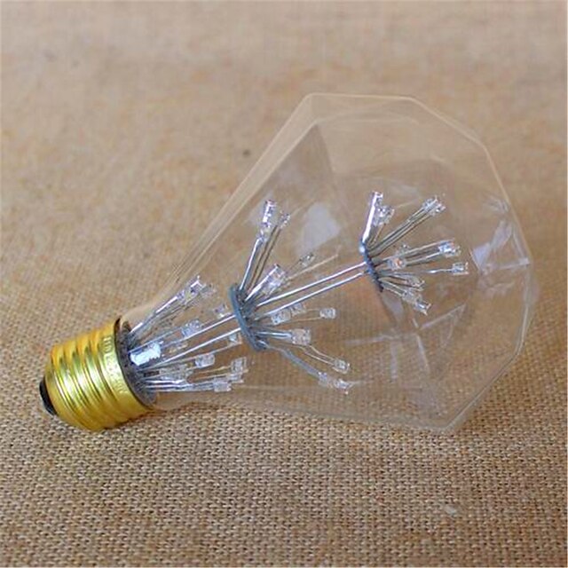  Bulb LED Glob 800 lm E26 / E27 G95 49 LED-uri de margele Dip LED Decorativ Galben / 1 bc / RoHs