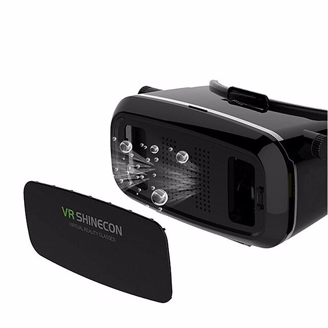  Virtual Reality Headset VR Shinecon 3D Movie Game Glasses for Smartphone whi Bluetooth Remote Gamepad