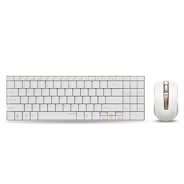  Sin Cable Combo de teclado de mouse Resistente a derrames Batería AA oficina teclado