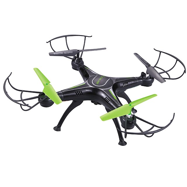  RC Drone SKRC Q16 4CH 6 Eixos 2.4G Com câmera de 0.5MP HD Quadcópero com CR Luzes LED / Retorno Com 1 Botão / Modo Espelho Inteligente Quadcóptero RC / Controle Remoto / Câmera / Vôo Invertido 360°