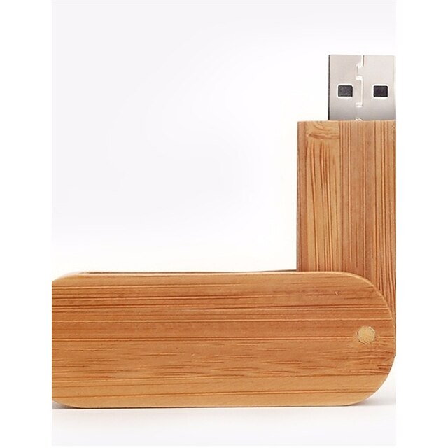  Neutral Product Rotating Wood 8Gb USB 2.0 Roterend