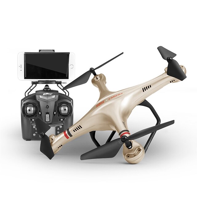  RC Drone UDI R/C 350HW 4CH 6 Eixos 2.4G Com Câmera HD 640P Quadcópero com CR FPV Luzes LED Retorno Com 1 Botão Auto-Decolagem Vôo