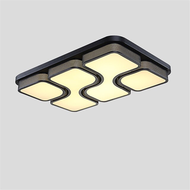  CXYlight Montagem do Fluxo Luz Ambiente Acabamentos Pintados Metal Acrílico Estilo Mini, LED 110-120V / 220-240V Branco Quente / Branco